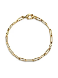 DY Madison Link Bracelet 18K Yellow Gold, 3.5mm