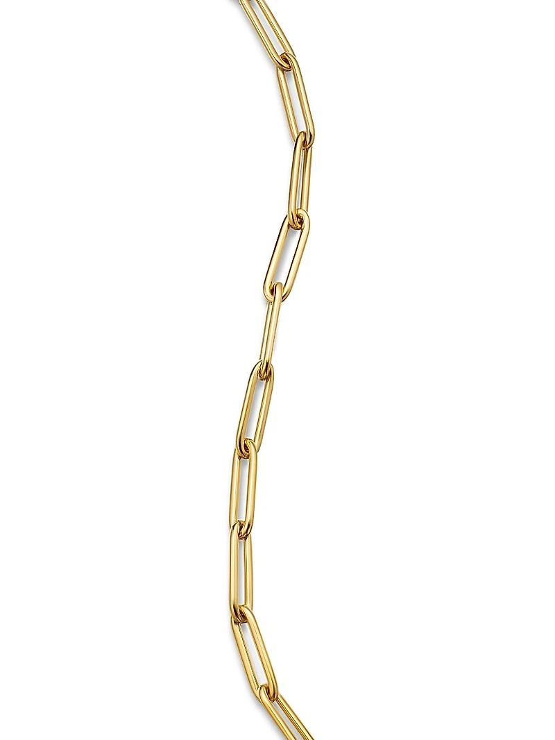 DY Madison Link Bracelet 18K Yellow Gold, 3.5mm