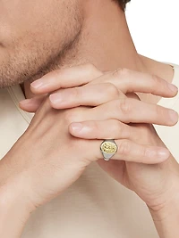 Petrvs Bee Pinky Ring Sterling Silver