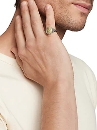 Petrvs Bee Pinky Ring Sterling Silver