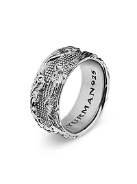Waves Band Ring