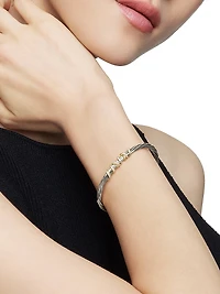 Helena Center Station Bracelet in Sterling Silver