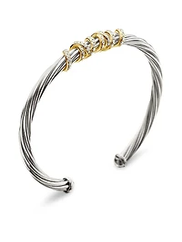 Helena Center Station Bracelet in Sterling Silver