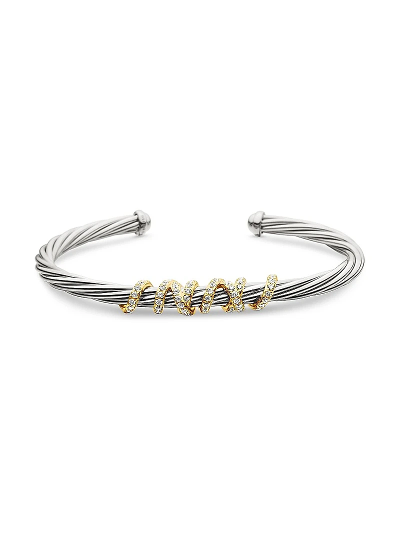 Helena Center Station Bracelet in Sterling Silver