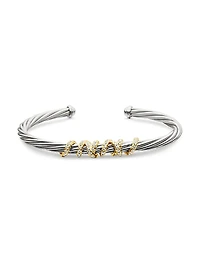Helena Center Station Bracelet in Sterling Silver