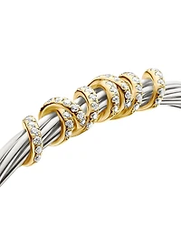 Helena Center Station Bracelet in Sterling Silver