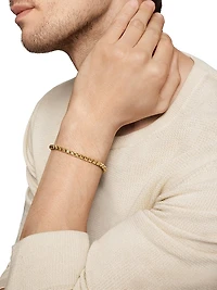 Box Chain Bracelet 18K Yellow Gold