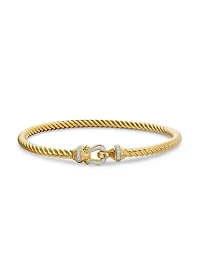 Buckle Cablespira Bracelet 18K Yellow Gold