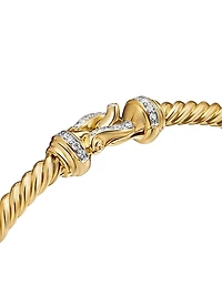 Buckle Cablespira Bracelet 18K Yellow Gold