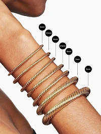 Buckle Cablespira Bracelet 18K Yellow Gold