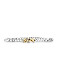 Buckle Classic Cable Bracelet in Sterling Silver