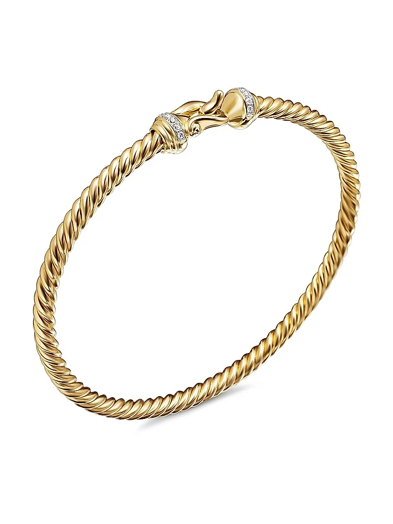 Buckle Bracelet 18K Yellow Gold