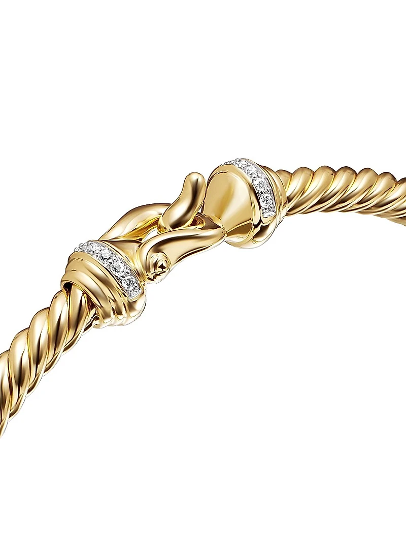 Buckle Bracelet 18K Yellow Gold