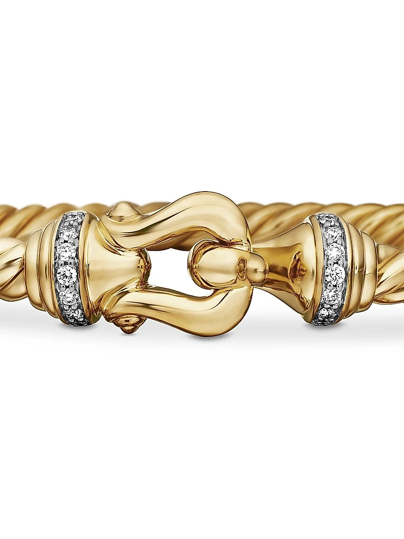 Buckle Bracelet 18K Yellow Gold