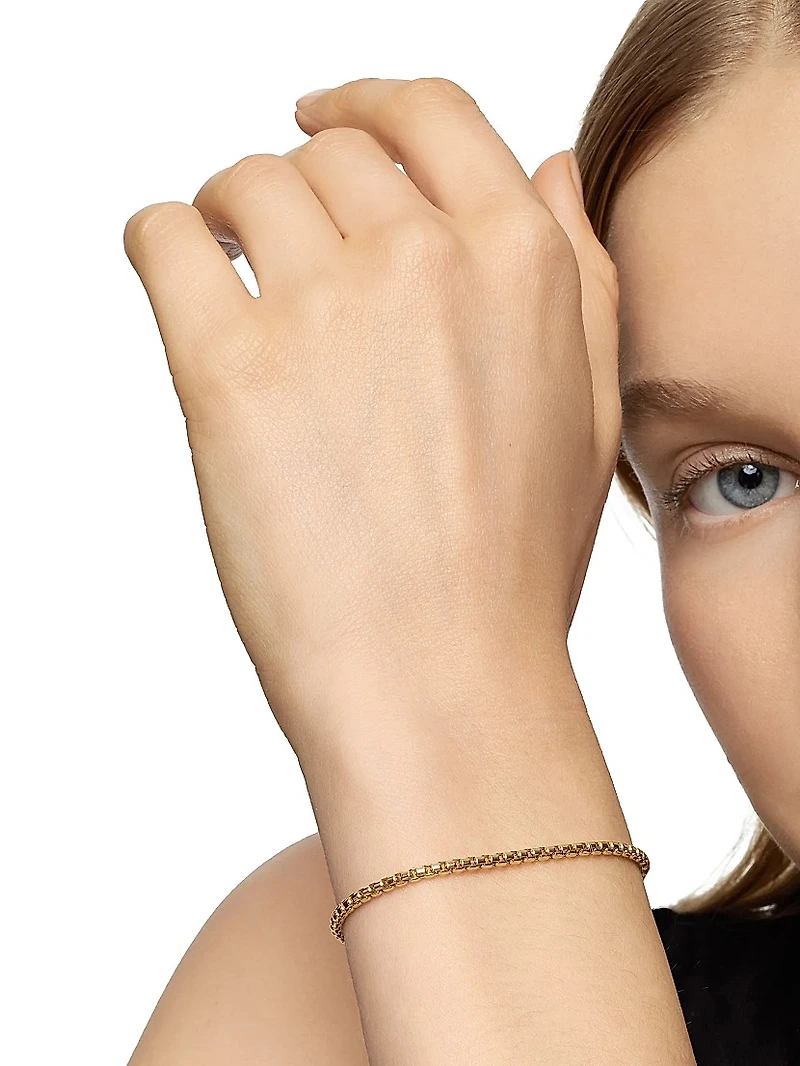 DY Bel Aire Chain Bracelet 18K Yellow Gold