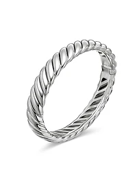 Sculpted Cable Bracelet