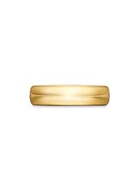 DY Classic Band Ring 18K Yellow Gold, 6mm