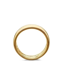 DY Classic Band Ring 18K Yellow Gold, 6mm