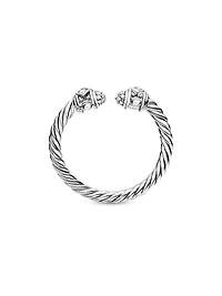 Renaissance Ring 18K White Gold with Pavé Diamonds