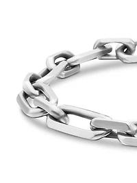 Elongated Open Link Chain Bracelet