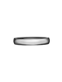 DY Classic Band Ring Grey Titanium, 4mm