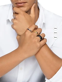 DY Classic Band Ring Grey Titanium, 4mm