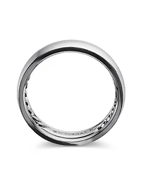 DY Classic Band Ring Grey Titanium