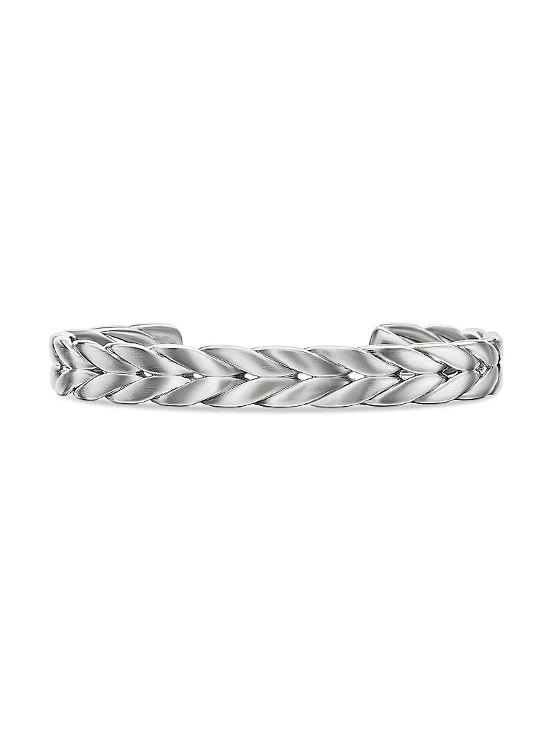 Chevron Woven Cuff Bracelet