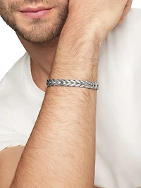 Chevron Woven Cuff Bracelet