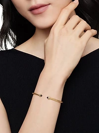 Classic Cablespira Bracelet 18K Yellow Gold and Diamonds