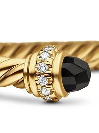Classic Cablespira Bracelet 18K Yellow Gold and Diamonds