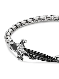 Waves Dagger Bracelet Sterling Silver