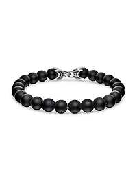 Spiritual Beads Bracelet Sterling Silver