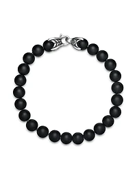 Spiritual Beads Bracelet Sterling Silver