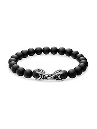 Spiritual Beads Bracelet Sterling Silver