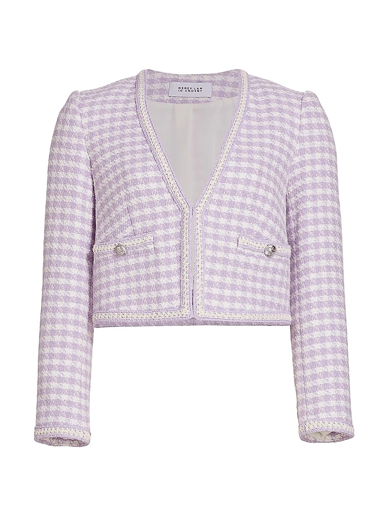 Astrid V-Neck Crop Jacket