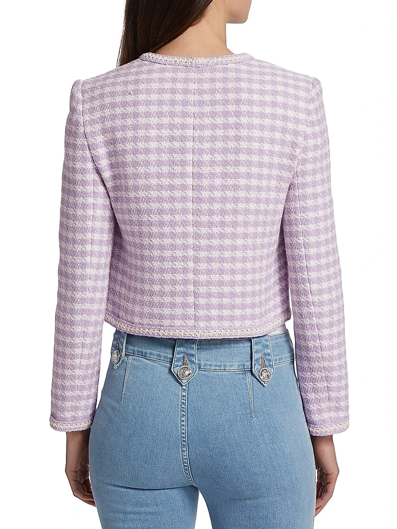 Astrid V-Neck Crop Jacket