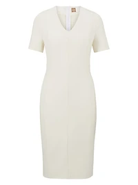 V-Neck Business Dress