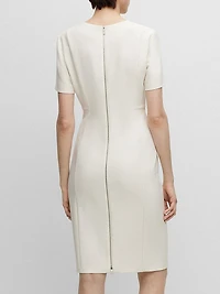 V-Neck Business Dress