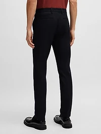 Slim-Fit Trousers Stretch Cotton
