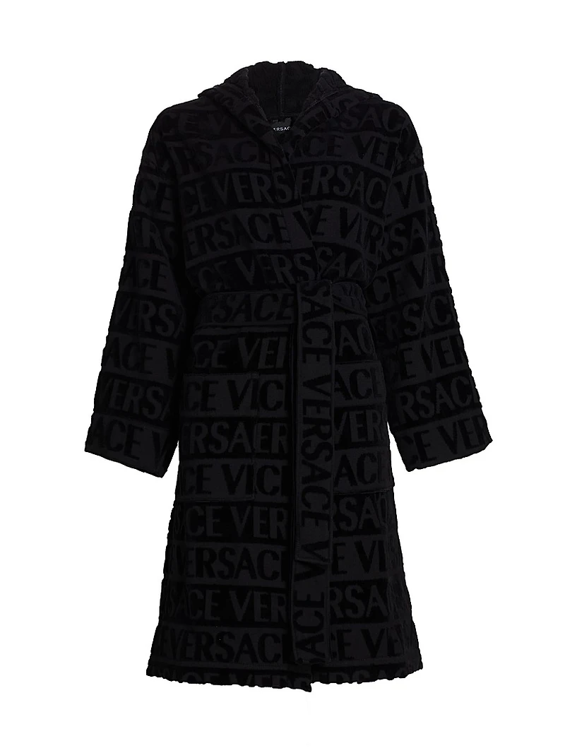 Repeat Logo Cotton Robe