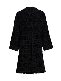 Repeat Logo Cotton Robe