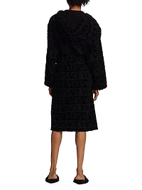 Repeat Logo Cotton Robe