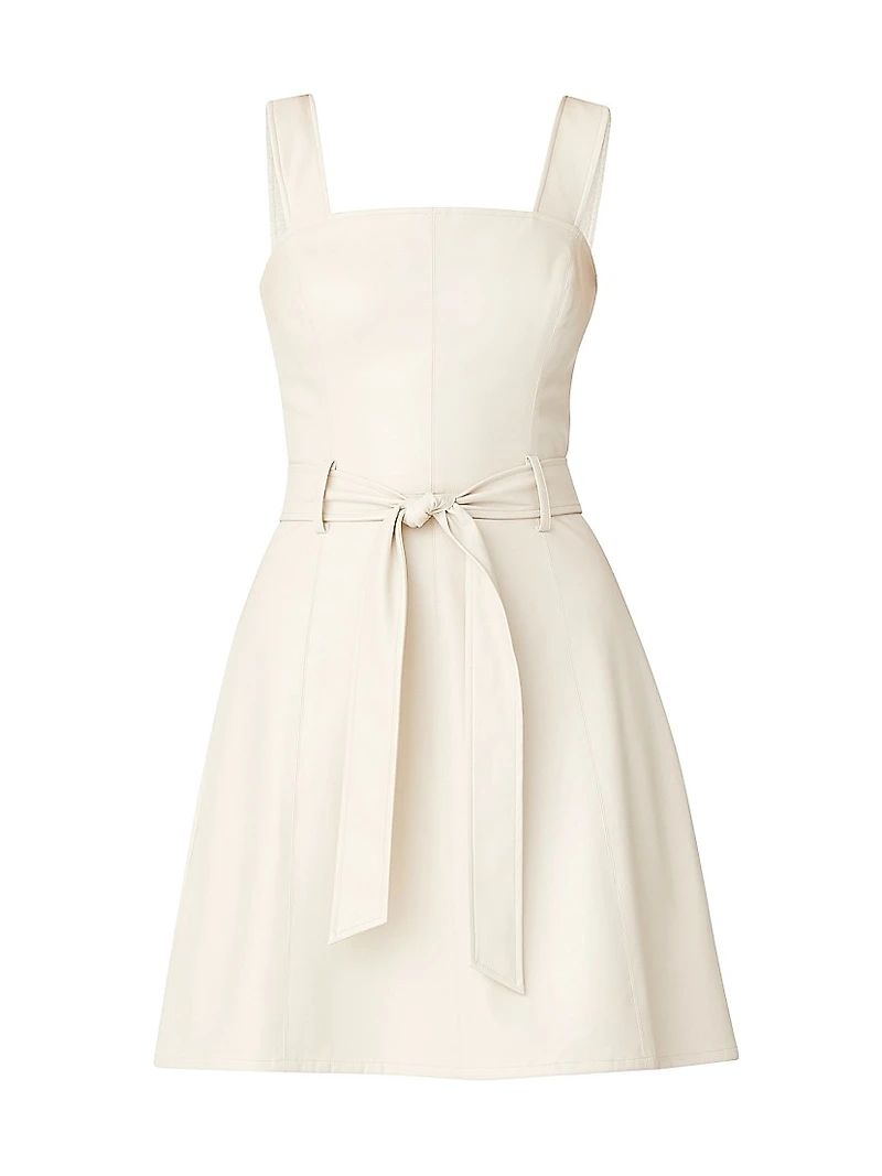 Atticus Faux-Leather Minidress