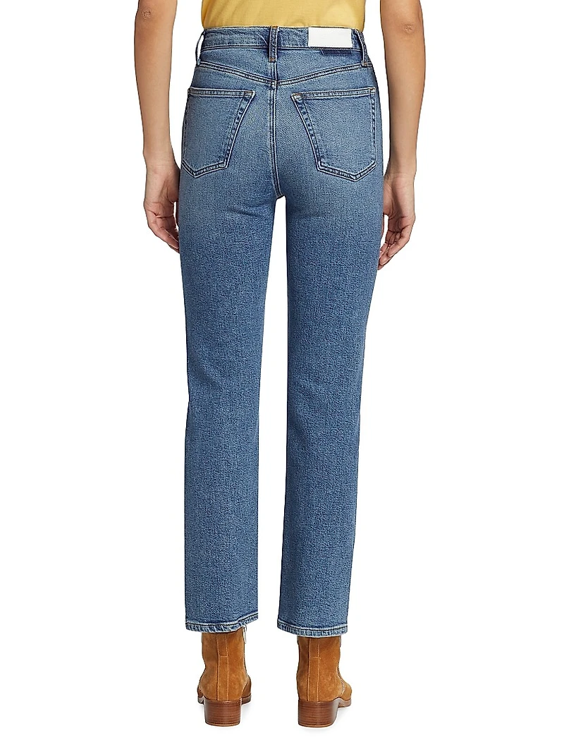 70S Bootcut Crop Jeans