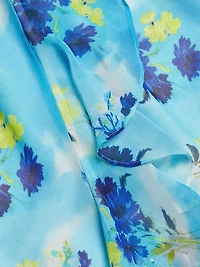 Corinna Floral Strapless Maxi Dress