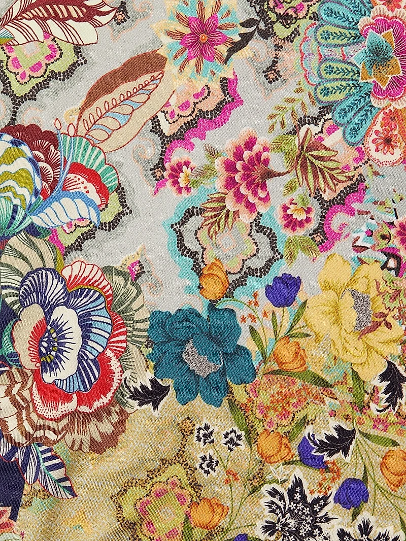 Otti Floral Polo Tunic Dress