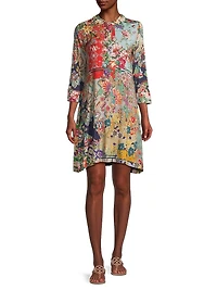 Otti Floral Polo Tunic Dress