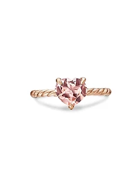 Chatelaine Heart Ring 18K Rose Gold