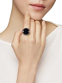 DY Elements® Ring With Pavé Diamonds